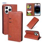 Custom Leather I Phone Case With Card Holders Flip Wallet Stand Leather Phone