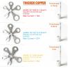 Buy cheap Tin Plated Fork Non Insulated Terminals Lugs AWG 22-16 16-14 12-10 260PCS from wholesalers