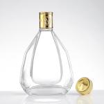 Super Flint Glass Brandy XO Bottle 200ml 375ml 500ml 700ml 1000ml Clear for