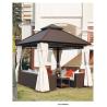Buy cheap China outdoor house tent outdoor square gazebos rattan canopies 1102 from wholesalers