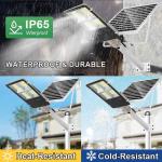 Solar Street Lights Outdoor Waterproof Wall Mounted Solar Street Light 100W