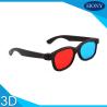 Buy cheap Kids / Adult Anaglyph 3D Glasses Red Cyan Light Weight 150 * 48 * 165mm from wholesalers