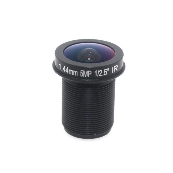 Buy cheap 5MP Panoramic 1.44mm lens 180 Degree F2.0 1/3" M12 CCTV lens Fisheye for 720P/1080P CCTV IP Camera from wholesalers