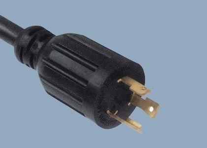 UL CUL CSA Heavy Duty 3 prong 30A 250V NEMA L6-30P Twist Lock Locking Industrial