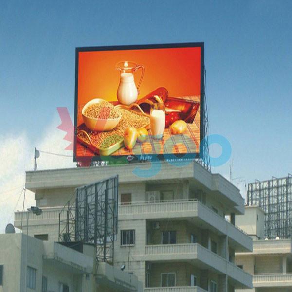 Buy cheap advertising media P10 Outdoor Full color LED Display 320mm×160mm from wholesalers