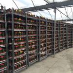 Flower Logistics Turnover Standard Danish Container Metal Mesh Material Flower