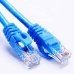 Buy cheap Anti Jamming 100MB Round Network Jumper Cable CAT5E Aluminum Foil Braided from wholesalers