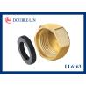 Buy cheap Female X Female End Cap 1/2" Brass Threaded Fittings from wholesalers