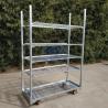 Buy cheap Greenhouse Standard Hole Plate Special Seedling Trolley Urge Bud Trolley Flower Trolley from wholesalers