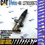 USA genuine C9 Common Rail Injector 254-4339 10R7222 387-9433 382-2574 387-9433