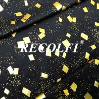 Buy cheap Seamless Free Cut Activewear Knit Fabric Laser Foil Embossing Printed Colors product