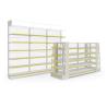 Buy cheap Cold Rolled Steel Structure Retail Shelving System For Supermarket 30 - 80KG/Layer from wholesalers