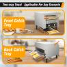 Buy cheap 220V Electric Conveyor Toaster for Snacks Machine Bake Evenly Slice Extra Wide Slot Bread from wholesalers