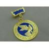 Buy cheap 3D Brass Die Stamped Custom Awards Medals Hard Enamel 100mm * 70mm from wholesalers