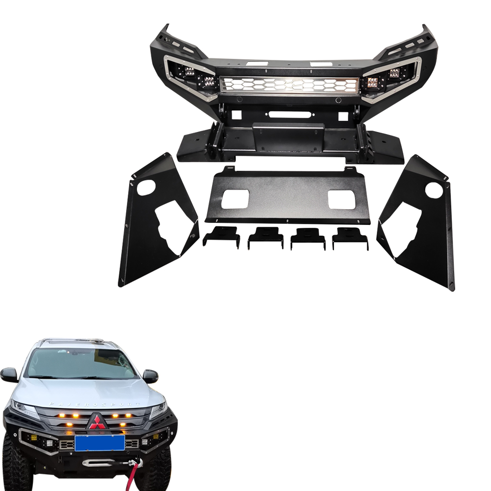 Customized Steel Rear Bumper for Mitsubishi Triton Car Body Kit 1982-1990 Year
