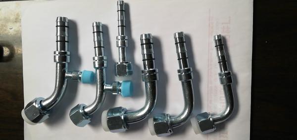 Buy cheap Transport refrigeration hose steel fittings IRON Refrigerant hose fittings from wholesalers