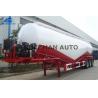 Buy cheap 45m3 Cement Powder Tankers , Bulk Cement Trailer With 315/80r22.5 Tire from wholesalers