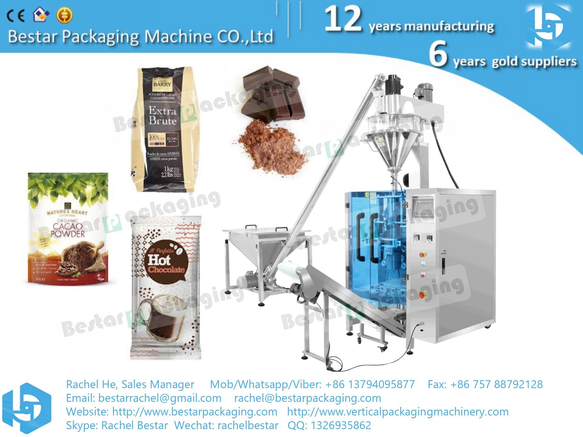 China Bestar good quality packing machine of chocolate powder milk powder