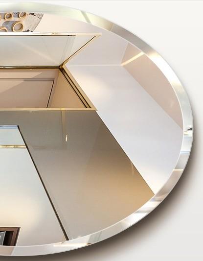 Buy cheap Customizable 6mm 5mm Oval Safety Silver Mirror for Bath Add Elegance to Your Bathroom from wholesalers