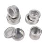 Buy cheap Custom Logo Round Aluminum Cosmetic Jars Metal Tea Canisters For Food Storage from wholesalers