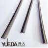 Buy cheap Odorless Plastic Extruded Profiles For Furniture Fittings Grey Black from wholesalers