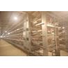 Buy cheap 3 Tier 129 Female Chicken Breeding Cages , 3 Floors Metal Bird Breeding Cages from wholesalers