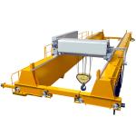 5T Double Beam European Bridge Crane Span 4m Used At The Seaside