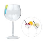 Buy cheap Clear Reusable Plastic Wine Glasses Cocktail Plastic Gin Balloon Home Picnics from wholesalers
