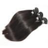 Buy cheap Straight Virgin Human Hair Bundles Peruvian Hair Extension Full Cuticle No Acid from wholesalers