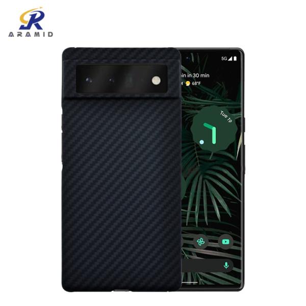 Buy cheap Shockproof Super Thin 0.65MM Kevlar Aramid Fiber Phone Case For Google Pixel 6 from wholesalers