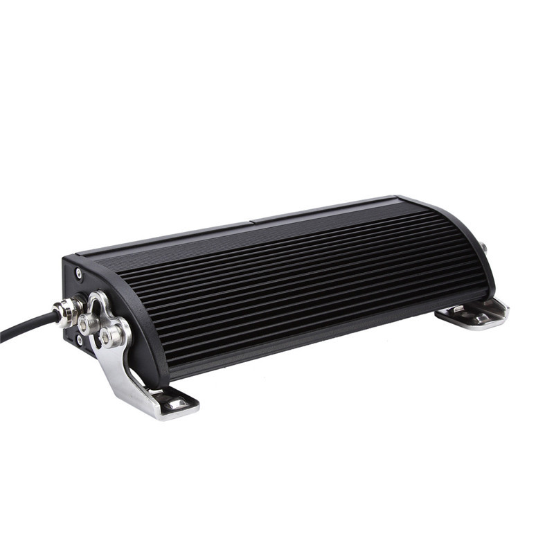 Wholesales single row offroad led light bar CREE LED PC lens HCB-L60SDC flood
