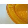 Buy cheap Yellow Car Plastic Molding Lamp Lens Cases , Hot Runner Injection Auto Parts from wholesalers