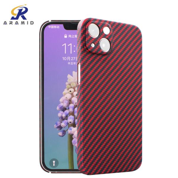 Buy cheap Camera Full Protection Carbon Fiber Mobile Case IPhone 13 Aramid Cover from wholesalers