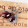 Buy cheap Thai Sterling Silver Red Chalcedony Drop Retro Earrings (E170619RED) from wholesalers