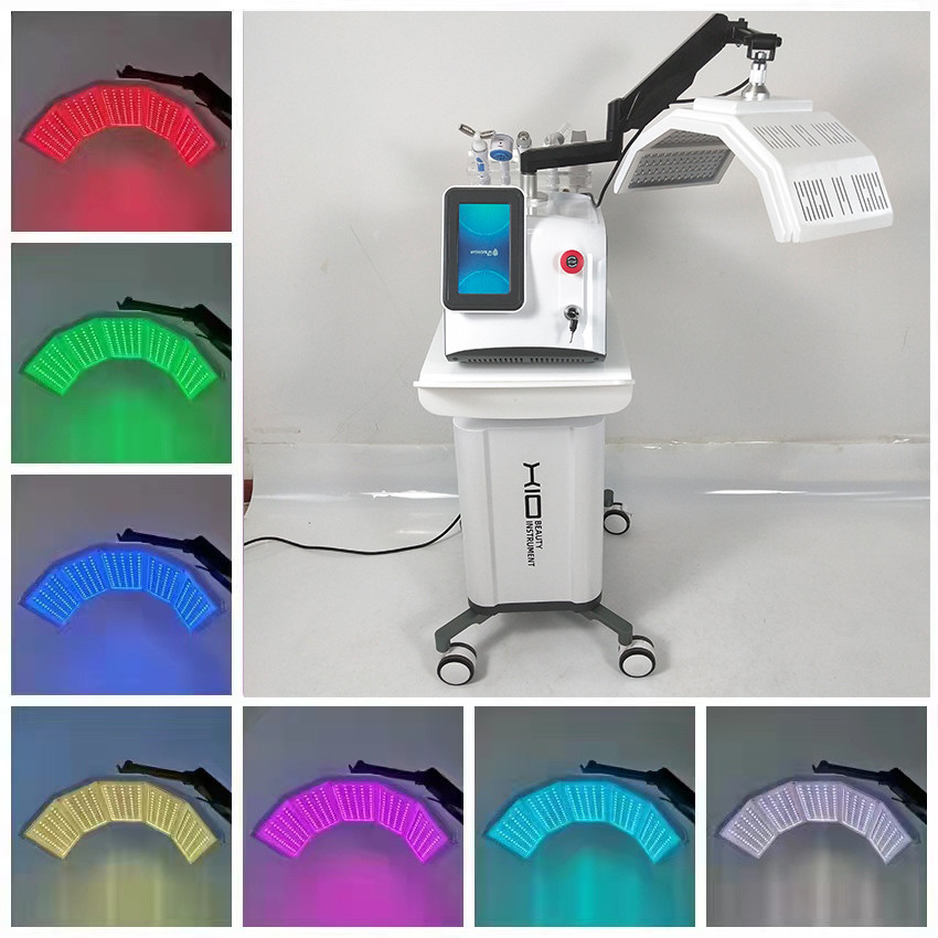6 In 1 Photon Light Therapy Machine PDT Hydrafacial Care Beauty Device
