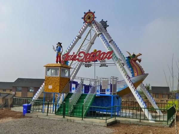 Buy cheap Outdoor Adult Amusement Park Swing Ride Large Scale Pirate Ship 9.6M Height from wholesalers