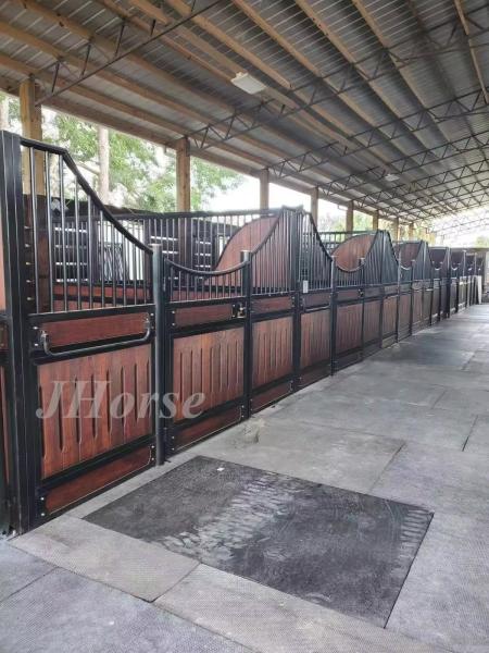 Buy cheap European Horse Stalls Bamboo/Pine Steel Swing European Horse Stalls from wholesalers