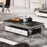 Buy cheap 130cmx70cmx45cm Stainless Steel Center Table from wholesalers