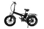 20 Inch Fat Tire Foldable Electric Bike 750W 48V 7 Speed 17AH Battery Capacity
