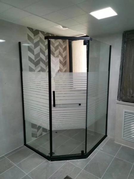 Easy Installation Aluminium Shower Cubicles High Gloss 6463 Alloy Aluminium
