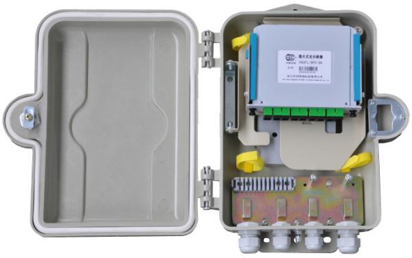 Buy cheap HSGFKSW-8 Outdoor Fiber Optic Distribution Cabinet Box Opening Angle ≧180 from wholesalers