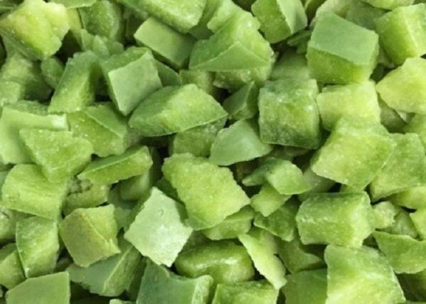 Buy cheap FDA IQF Frozen Vegetables Sweet Green Pepper Diced Bell Pepper Cubes from wholesalers
