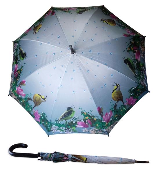 Buy cheap 8mm Metal Shaft Windproof Straight Umbrella For Women from wholesalers