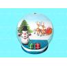 Buy cheap King Inflatable Advertising 3m Merry Christmas Snow Globe Balloon from wholesalers