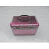 Buy cheap Small Aluminum Cosmetic Train Cases With Butterfly Stylish from wholesalers