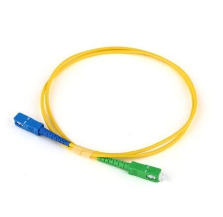 Buy cheap SC UPC APC G652D G657A PVC LSZH Fiber Optic Patch Cord from wholesalers
