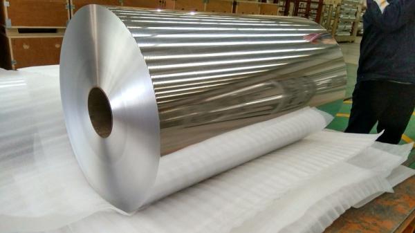 Buy cheap Soft Silver OEM Aluminium Foil For Food Packaging ISO9001 SGS Approval from wholesalers
