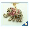 Buy cheap Rhinestone Elephant Keychain Animal Metal Key chain For Women Gift from wholesalers