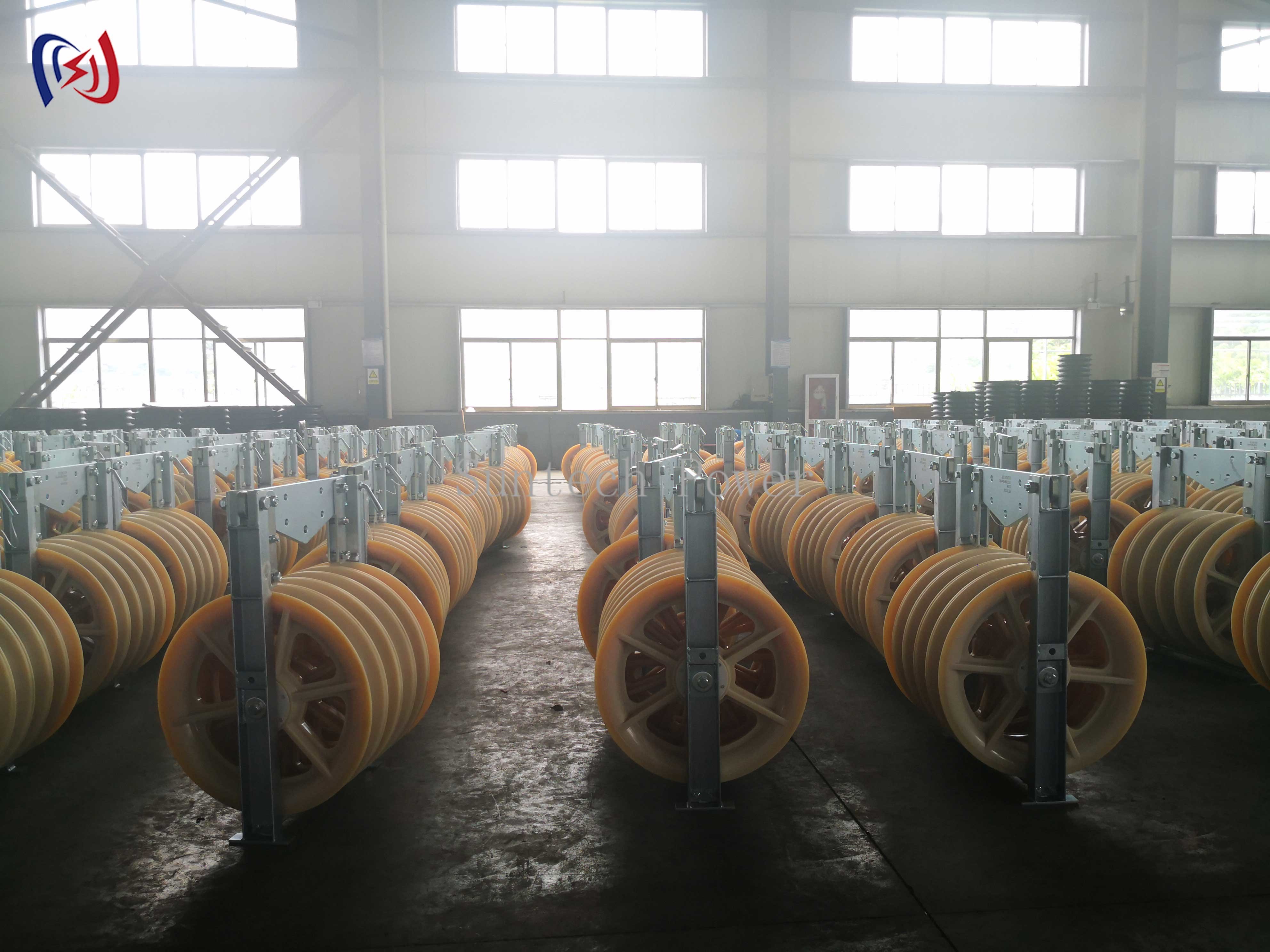 Cable Pulling Winch Large Diameter Rope Pulley For Anti Twisting Wire Steel Rope And Construction Tools