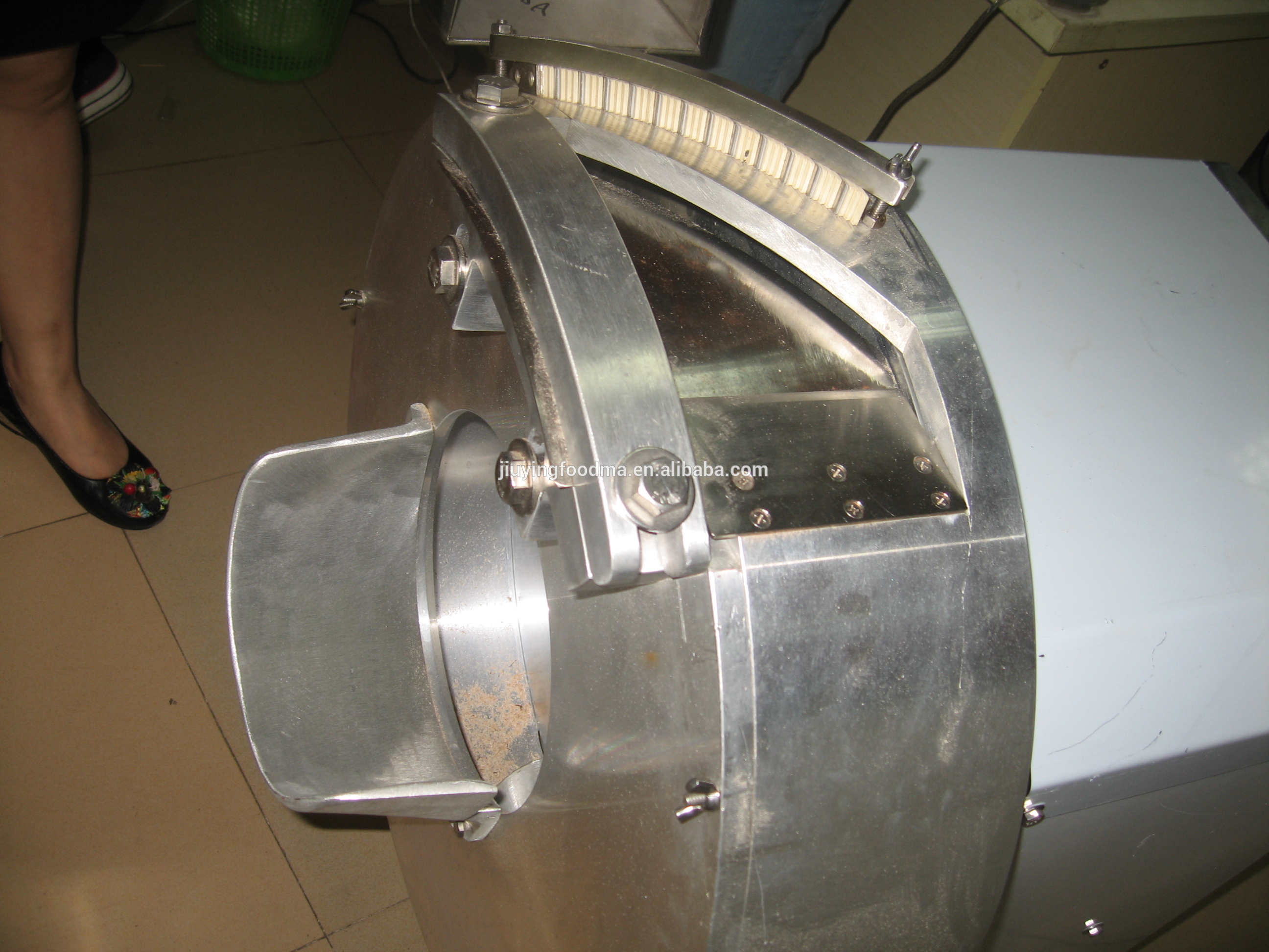 Industrial french fries maker chips Making Machine for Potato Lotus Root Eggplant / Turnip strips cutting machine